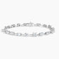 Large Mixed Shape Tennis Bracelet
